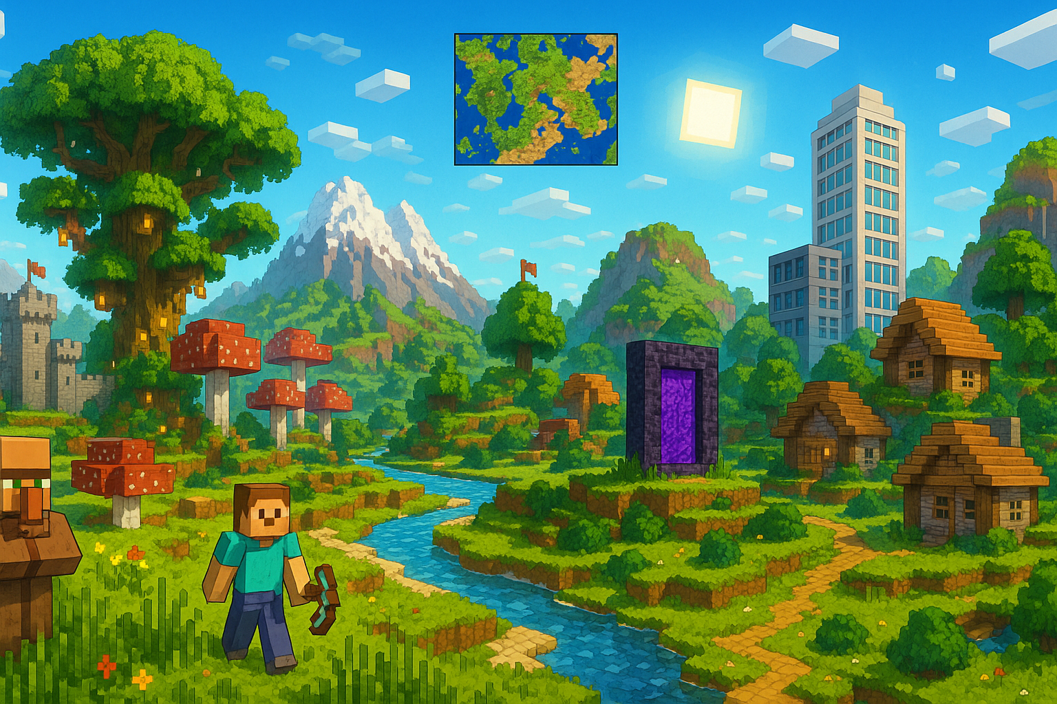 Minecraft Server Banner